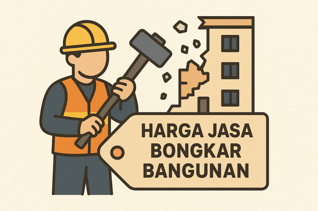 Harga Jasa Bongkar Bangunan di Jakarta dan Sekitarnya 2025: